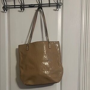Michael Kors Glossy Brown Tote
